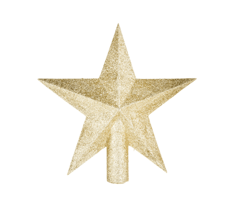 CHIMIER STAR GLITTER 22CM GOLD