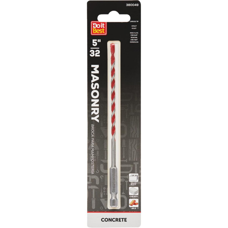 MASONRY DRILL BIT 5/32INX6IN