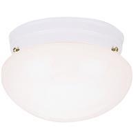  Home Impressions Ceiling Fixture 2 Light White 1 Each IFM710WH