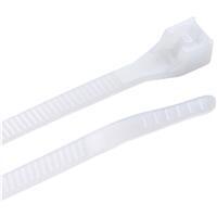 Gb Electrical Cable Ties Double Lock 6 Inch White 100 Pack 46-206