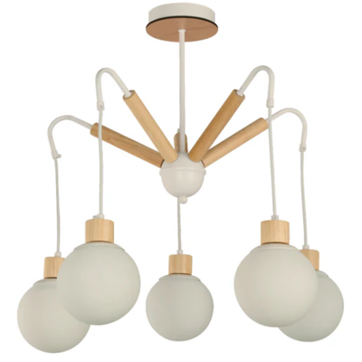 HANGING LAMP 5L E27 40W DNR