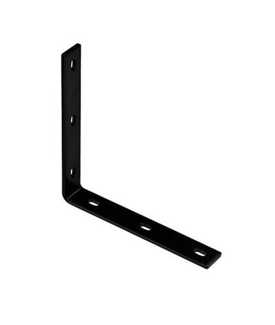  National Hardware  Corner Iron  10.25 Inch Black  1 Each N351-468