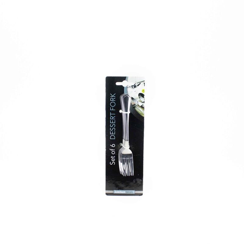 Kitchen Details Dessert Fork 6pc 1 Set KD-2617