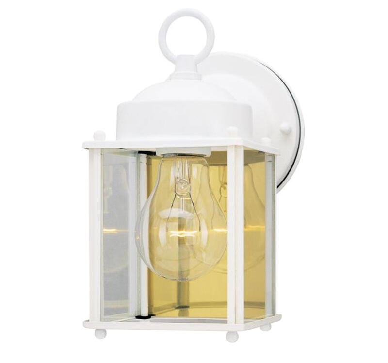 Westinghouse Wall Lantern Clear Glass 1 Light  1 Each 66971