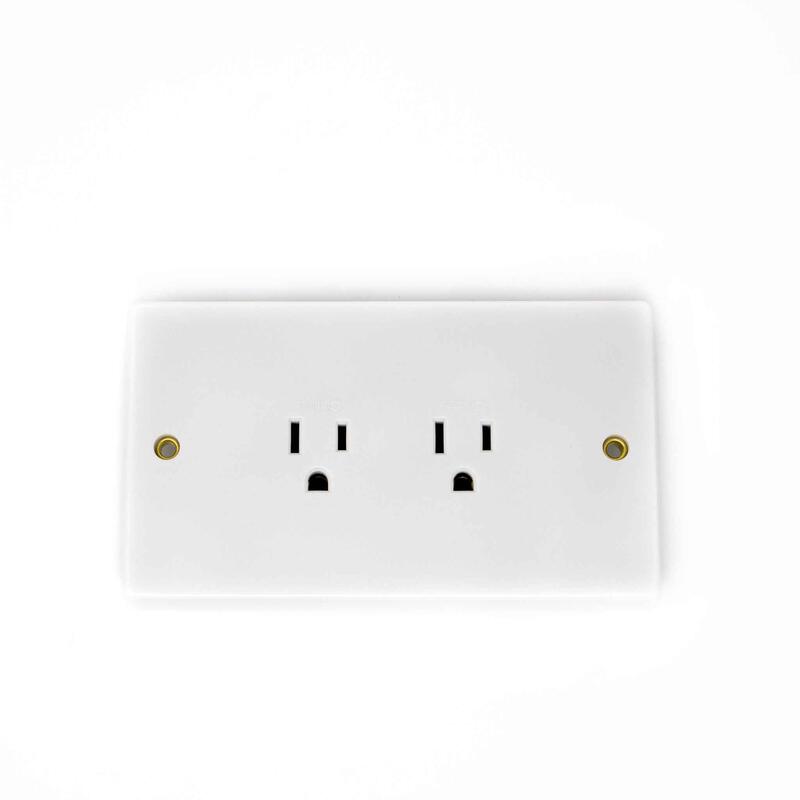 Crabtree Socket Outlet 2 Gang 15a 125v 1 Each 7062