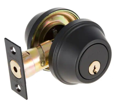  Toledo   Double Cylinder Lockset Combo Iron Black  1 Each T-V1801US514