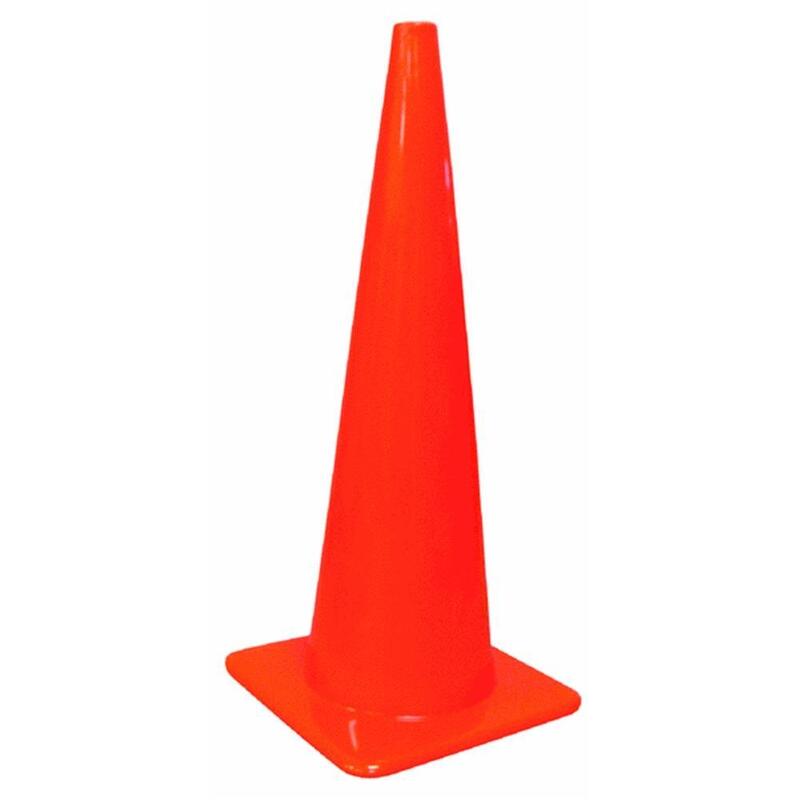 Hy-Ko Safety Cone 36 Inch Vinyl 1 Each SC-36 POS-42SC