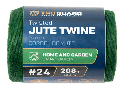  Tru Guard Jute Twine 208 Foot 1 Roll 642051