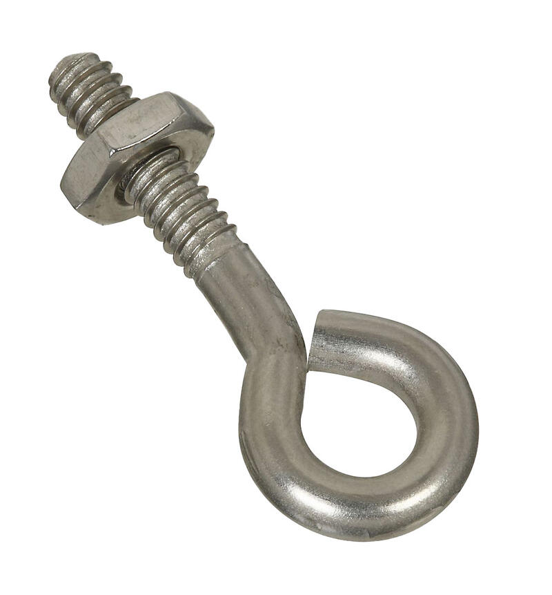  National  Eye Bolt  3/16x1-1/2 Inch  Stainless Steel 1 Each N221-556