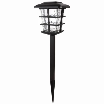 SOLAR STAKE LIGHT 4PK MTL LG