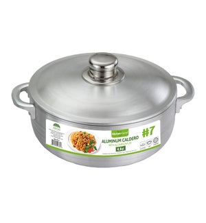 CALDERO W/ALUM LID 4.8QT #7 HG