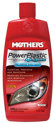  Mothers Headlight Cleaner 8 Ounce 1 Each 8808