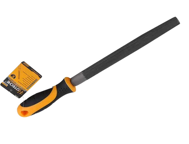 Hoteche Half Round Steel File With Handle 8 Inch 1 Each 400208