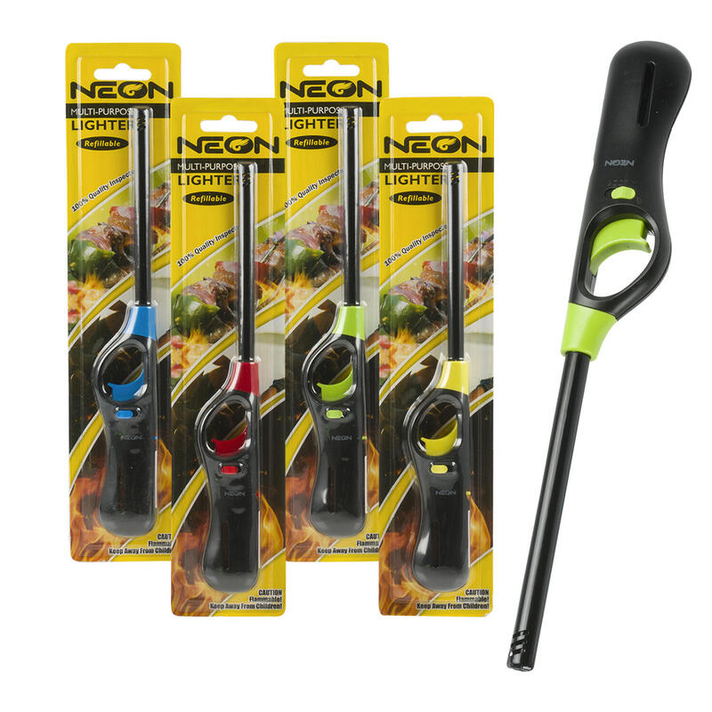  BBQ Lighter Neon  Assorted 1 Each 18-5204