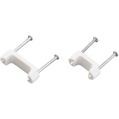 ECM Industries Cable Staple Plastic  3/4 Inch  50 Pack  PS-75