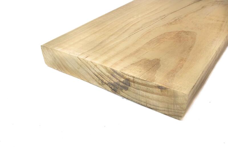 Lumber Pitch Pine #1 S4S Treated 2x10x18 1 Length
