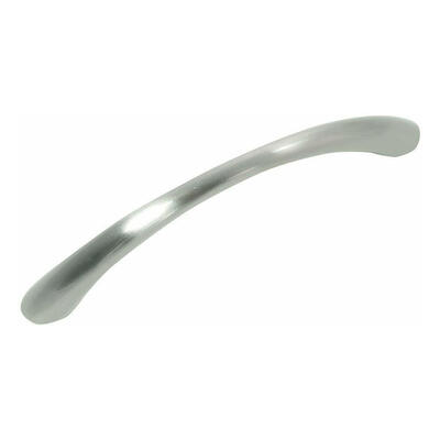  Laurey Tapered Bow Pull 96mm Satin Nickel  1 Each 75128