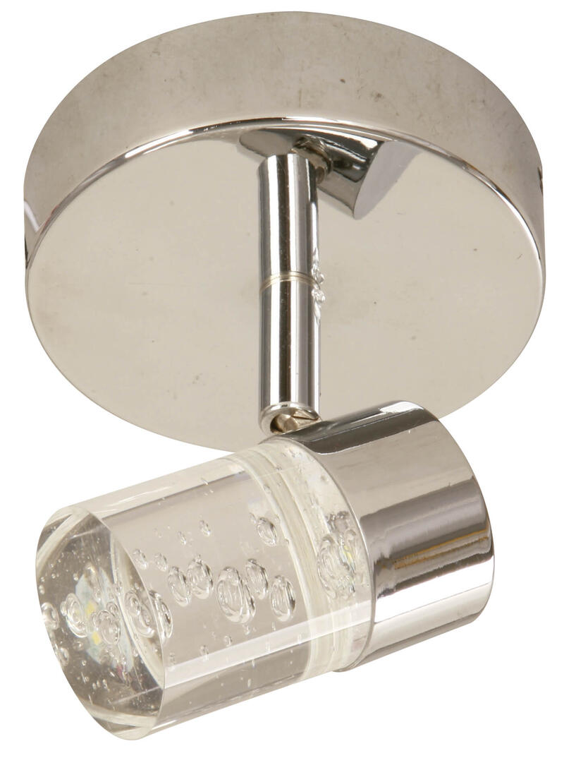 Lumicentro Spot Light LED  3W Chrome 1 Each 04940-4