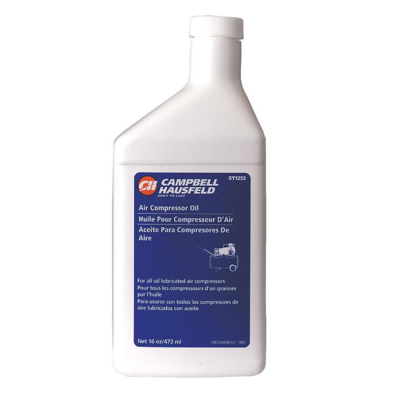  Campbell Hausfeld  Compressor Oil 30W 16 Ounce 1 Each ST1253 ST125312AV