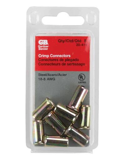 Gb Electrical Crimp Connector Copper to Copper 8 Pack 20-411