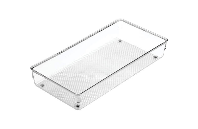 iDesign Linus Drawer Organizer 6x9 Inch Clear 1 Each 52640