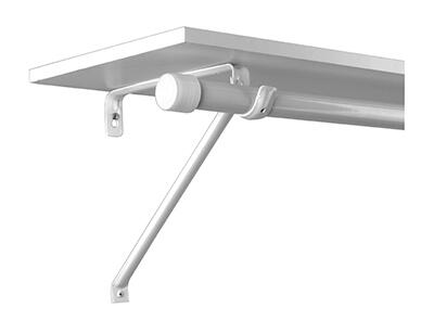 ROD/SHELF BRACKET WHT