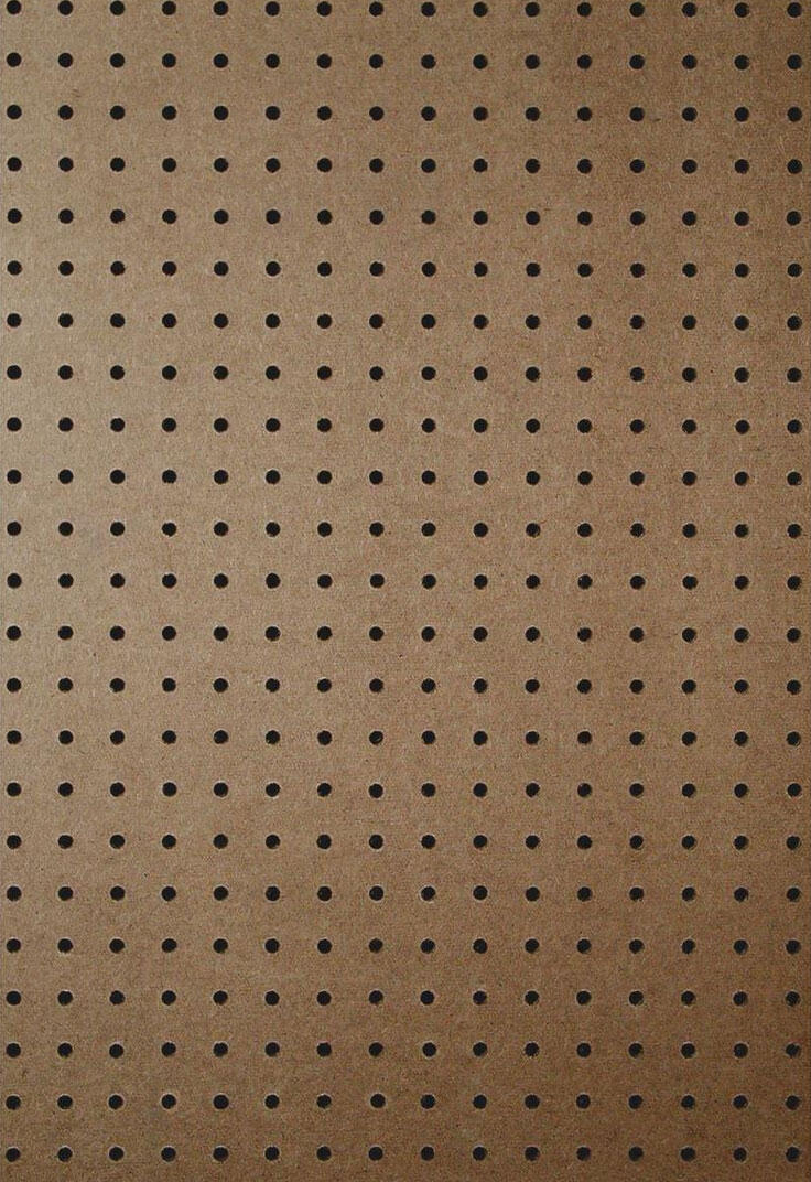  Plywood Tempered Peg Board  1/4 Inch  1 Sheet PTS220