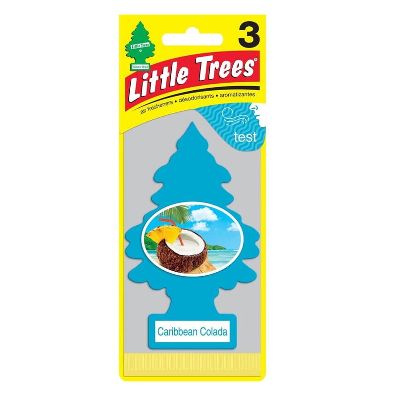 Little Trees Air Freshener Caribbean Colada 1 Each U3S-32024