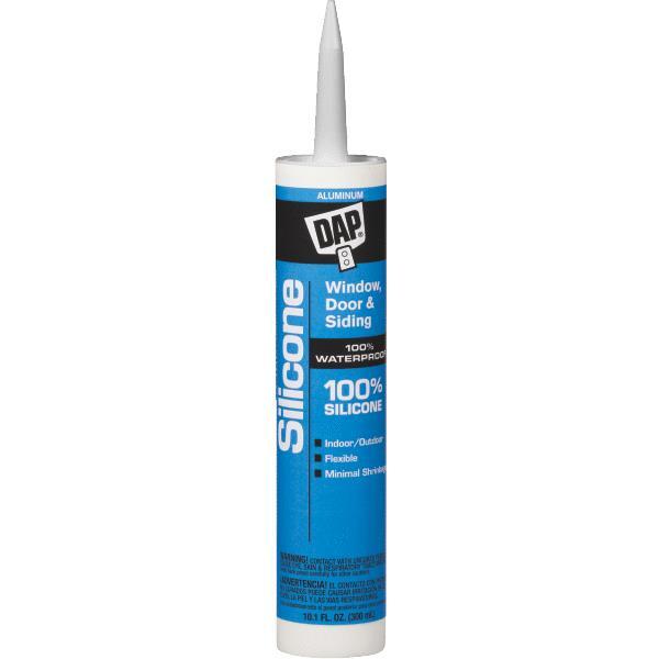  Dap  Silicone Sealant 10.1 Ounce Aluminum  1 Each 08643