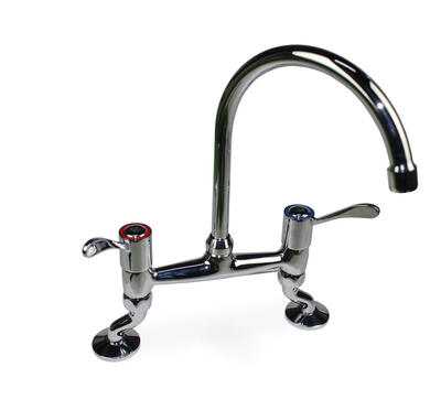  Adjustable Lever Kitchen Mixer  Chrome 1 Each DURKITADJLEV1