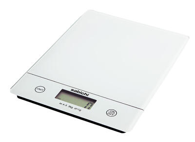 Sabichi Digital Kitchen Scale White 1 Each 195302