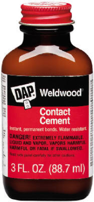  Weldwood Bottle Contact Cement 3 Ounce 1 Each 107