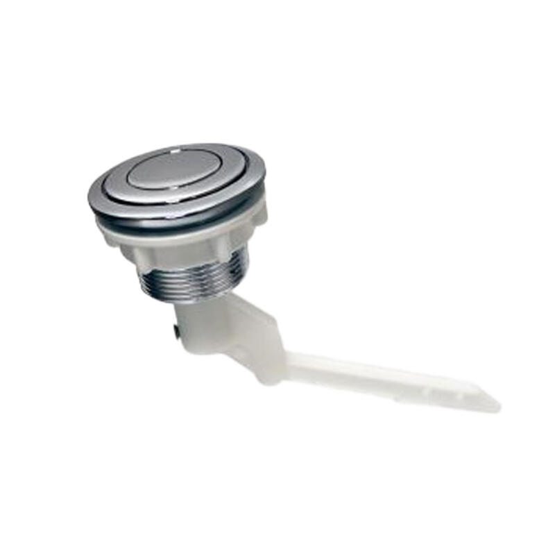  Fluidmaster Flush Button Single  38-48mm Chrome  1 Each 800FS-3848