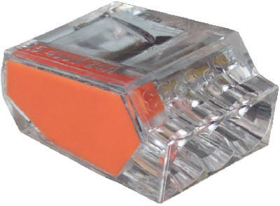 Ecm Industries Push Connector 3Port 10 Pack 19-PC3