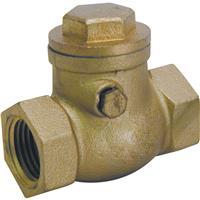  ProLine  Swing Check Valve  1 Inch  Brass 1 Each 101-005 101-005NL