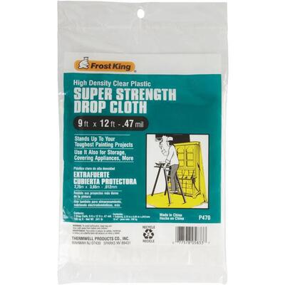  Frost King  Drop Cloth 9x12 Inch  1 Each P470