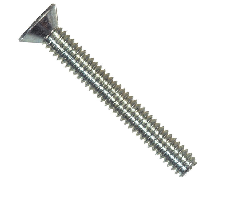 Hillman FH Phillips Machine Screw 1/4 In-20x1-1/2 In Zinc 1 Each 101141