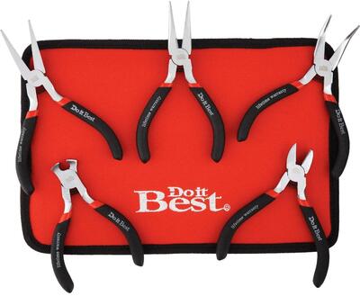  Do it Best Hobby Pliers 5 Piece 1 Set 306428