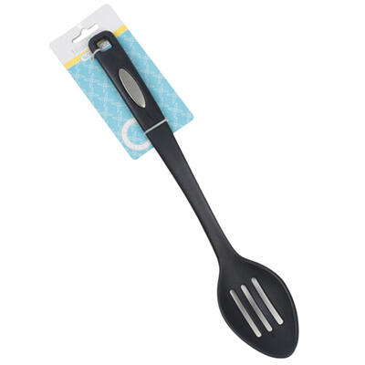 SLOT SPOON BLK 13.8