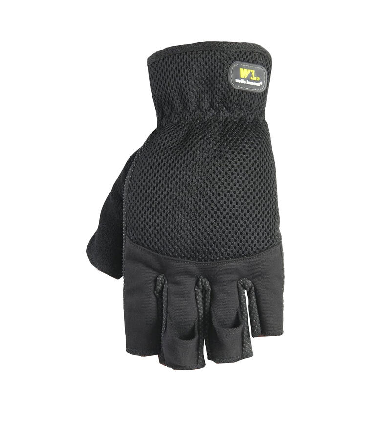  Wells Lamont Men's Fingerless Canvas Gloves  Large 1 Each 836L