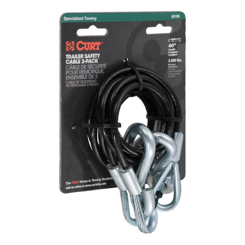 TRAILER SAFE CABLES 2PK