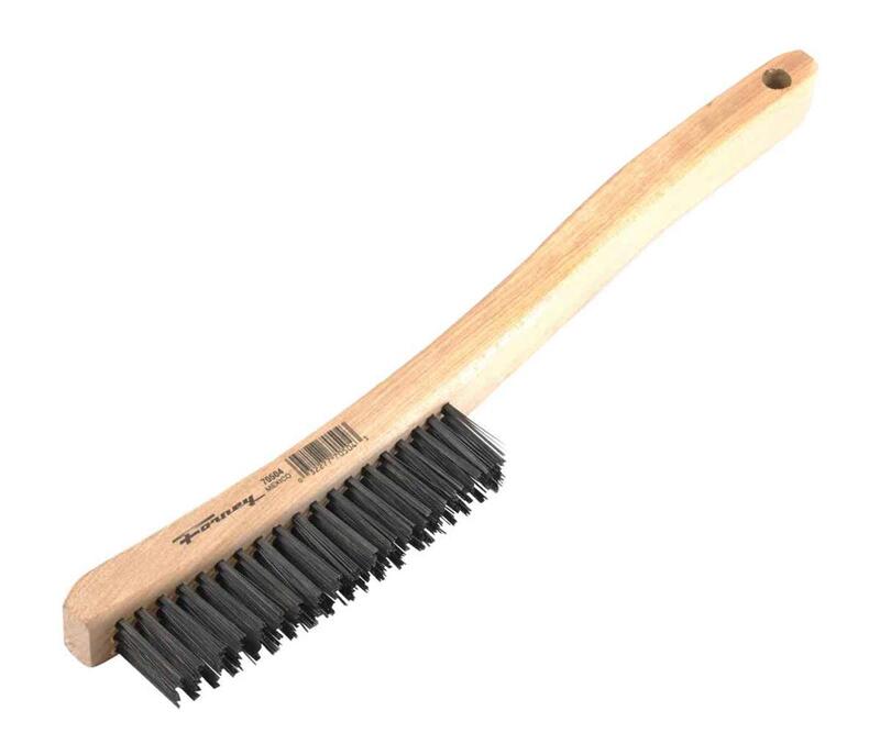 Forney Curve Handle Wire Brush  13-3/4 Inch  Carbon  1 Each 70504