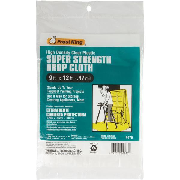  Frost King  Drop Cloth 9x12 Inch  1 Each P470