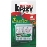 Krazy Glue All Purpose Super Glue  0.02 Ounce 4 Pack KG58248SNCL