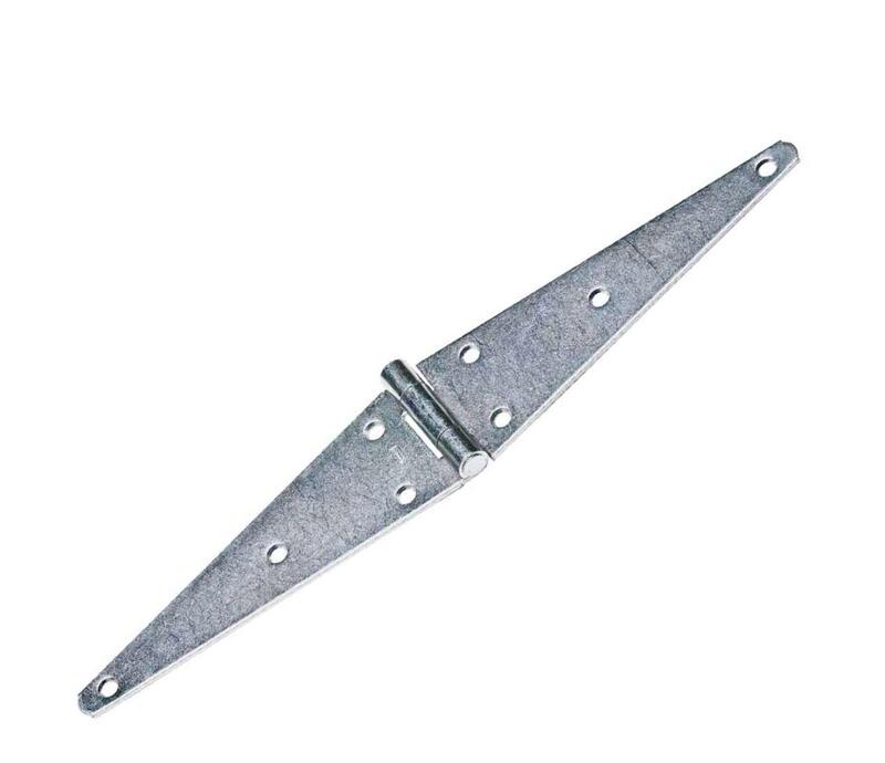 National Strap Hinge Heavy Duty 3.68 x 10 Inch Zinc 1 Each N127878