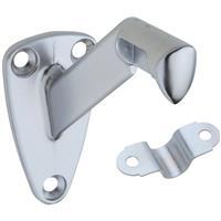  National  Handrail Bracket Satin Chrome Zinc 1 Each N274258