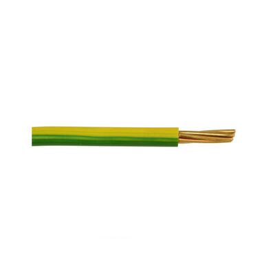  Cable Single Core 1.5mm Green/Yellow 1 Yard FETUH07VR1.5YG