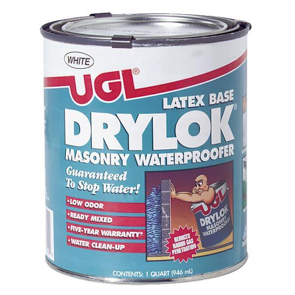 Drylok Latex Base Masonry Waterproofer 1 Quart  White 1 Each 27512