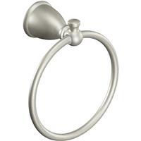 Moen  Caldwell Towel Ring  6 Inch  Nickel  1 Each Y3186BN