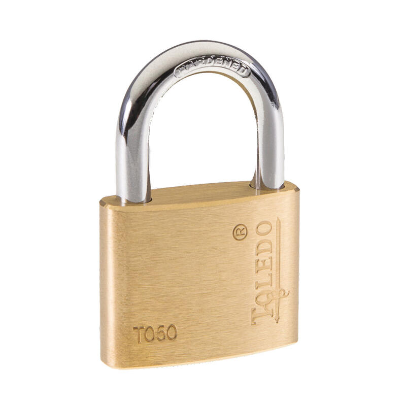 Toledo Keyed Padlock  50mm  Brass  1 Each TO50